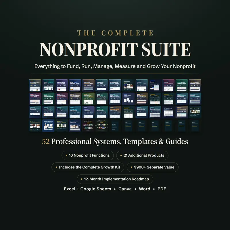 Complete Nonprofit Suite, tampilan 1 dari 6